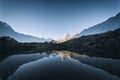 Landscape in the Sierra Nevada, double exposed Royalty Free Stock Photo