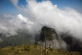 Landscape in the simien mountains, ethiopia Royalty Free Stock Photo