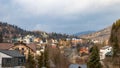 Sinaia, Romania landscape. Royalty Free Stock Photo