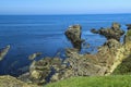 Landscape from Sinemorets - the Ships Royalty Free Stock Photo