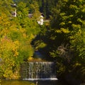 Landscape of a small crick at Nova Levante, Italy Royalty Free Stock Photo