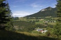 Landscape and small villages of Vercors