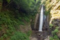 Landscape of Smolare waterfall cascade in Belasica Mountain, Novo Selo, Republic of Macedonia