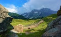 Landscape of Sonamarg valley, Srinagar, India Royalty Free Stock Photo