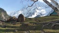 Landscape of sonmarg in kashmir Royalty Free Stock Photo