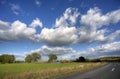 Landscape in Southern Poland Royalty Free Stock Photo