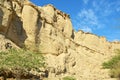 Erosive natural manuments of Stars Valley, Qeshm Island, Iran