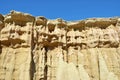 Erosive natural manuments of Stars Valley, Qeshm Island, Iran Royalty Free Stock Photo