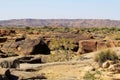 Stone desert Royalty Free Stock Photo