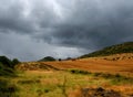 Landscape with storm