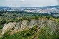 Summer landscape near Volterra, Tuscany Royalty Free Stock Photo