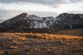 Landscape, sunset view at Independence Pass near Aspen, Colorado.