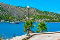 Landscape surrounding Greek holiday town Kassiopi, Corfu, Greece