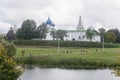 The landscape in suzdal kremlin,russian federation