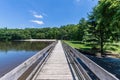 Landscape of the Swimming and Fishing Area in Colonel Denning St Royalty Free Stock Photo