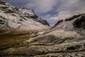 Landscape of the Swiss Alps in the fall