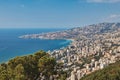 Landscape of Tabarja from Harissa