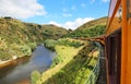 Taieri river and a train