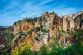 The Tajo Gorge and stone bridge, Ronda, Spain