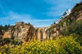 Tajo Gorge and stone bridge, Ronda, Spain