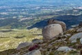 Boulders rocks of the Sierra de Estrella portugese national park