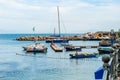 Landscape taken at the small port of Maiori