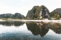 Tam Coc National Park, Ninh Binh, Vietnam Royalty Free Stock Photo