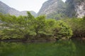 Landscape of Tam Coc national park Royalty Free Stock Photo