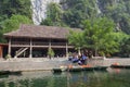 Landscape of Tam Coc national park Royalty Free Stock Photo