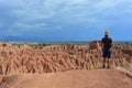 Landscape of the Tatacoa desert, in Neiva, Colombia Royalty Free Stock Photo