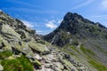 Landscape of Tatra mountains Royalty Free Stock Photo