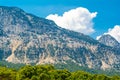 Landscape with Taurus Mountains in Turkey