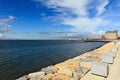 Landscape of the Tejo river.