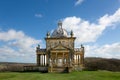 Landscape of The Temple of the Four Winds in the gardens of Castle Howard, UK Royalty Free Stock Photo