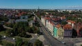 Landscape Tenement Houses Torun Kamienice Aerial View Poland
