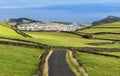 Landscape of Terceira Island, Sao Sebastian Village