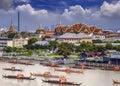 Landscape of Thai's king palace