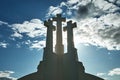 Three Crosses, Vilnius, Lithuania Royalty Free Stock Photo