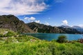 Landscape of Tianshan Tianchi Scenic Area, Xinjiang