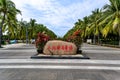 Landscape of Tianya Haijiao Scenic Spot, Sanya City, Hainan Province Royalty Free Stock Photo