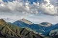 The landscape of Tibetan Plateau in Tibet Royalty Free Stock Photo