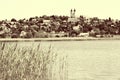 Landscape of Tihany at Lake Balaton , Hungary Royalty Free Stock Photo