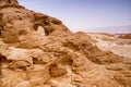 Landscape in Timna Valley, Southern Israel Royalty Free Stock Photo