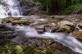 Landscape of Tone Prai waterfall Royalty Free Stock Photo