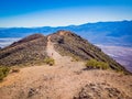 Landscape from the top of Dante's View in Death Valley, California, USA Royalty Free Stock Photo