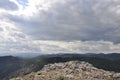 The landscape from the top of the rock