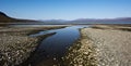 Landscape with Tornetrask lake, Norrbotten, Sweden