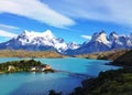 Landscape - Torres del Paine, Patagonia, Chile Royalty Free Stock Photo