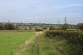 Landscape towards M1 motorway