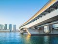 Landscape of Toyosu and Bridge over Harumi Canal